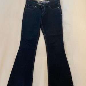 Express mid-rise bootcut jeans